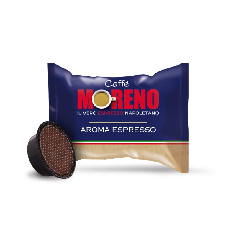 caffè Moreno compatibile a Modo Mio* miscela Aroma Espresso 100 capsule