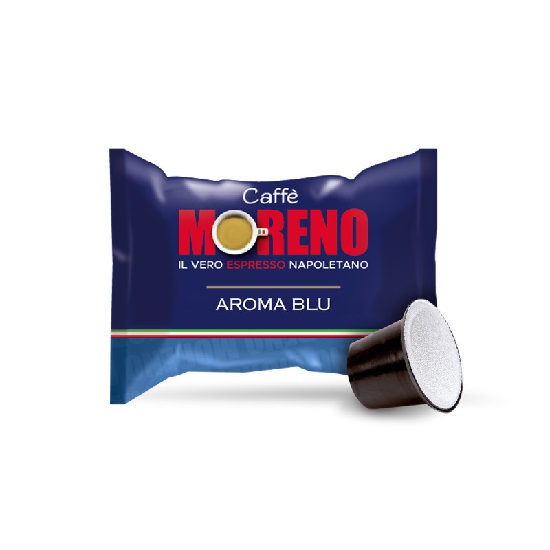 caffè Moreno compatibile Nespresso* miscela Aroma Blu 50 capsule