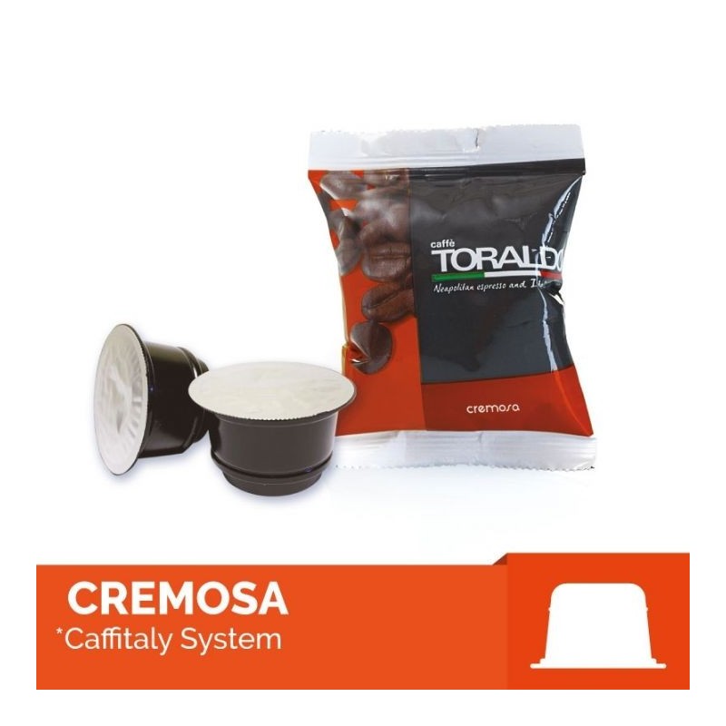 caffè Toraldo compatibile Caffitaly* miscela Cremosa 100 capsule