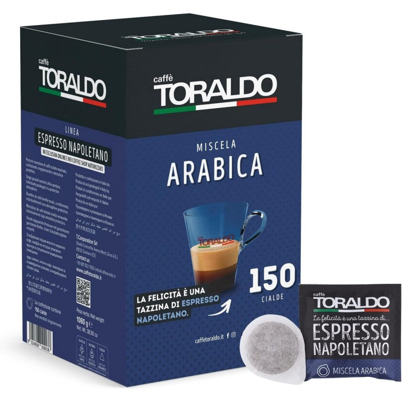 caffè Toraldo miscela Arabica 150 cialde