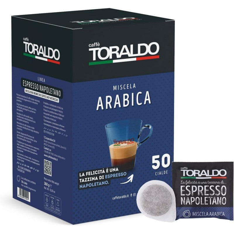 caffè Toraldo miscela Arabica 50 cialde