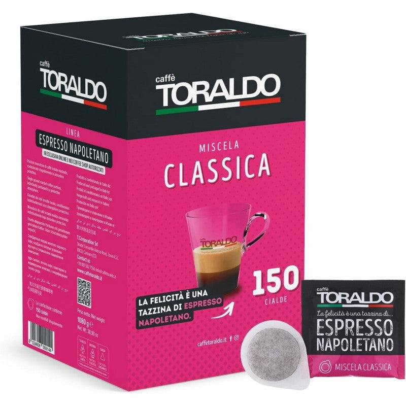 caffè Toraldo miscela Classica 150 cialde