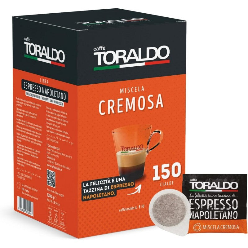 caffè Toraldo miscela Cremosa 150 cialde