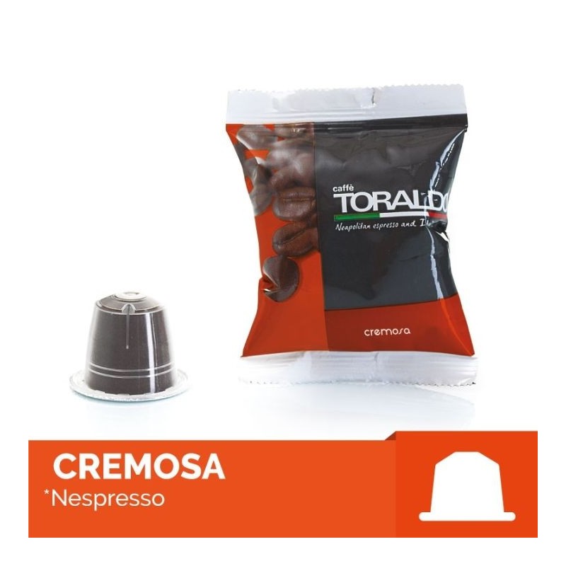 caffè Toraldo compatibile Nespresso* miscela Cremosa 100 capsule